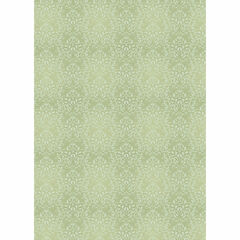 Westcott Leafy Damask Matte Vinyl Backdrop with Grommets (5 x 7', Turquoise)