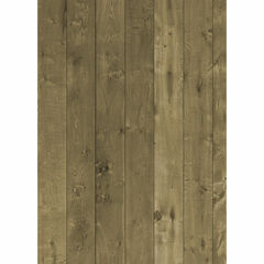 Westcott Solid Color Matte Vinyl Backdrop with Grommets (5 x 7', Brown)