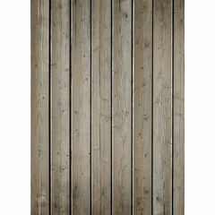 Westcott Wood Planks Pattern Matte Vinyl Backdrop with Grommets (5 x 7', Mocha)