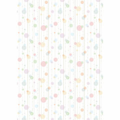 Westcott Striped Wallpaper Matte Vinyl Backdrop with Grommets (5 x 7', Gray)