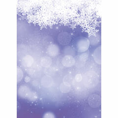 Westcott Snowy Bokeh Matte Vinyl Backdrop with Grommets (5 x 7', Brown)