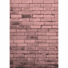 Westcott Brick Wall Matte Vinyl Backdrop with Hook-and-Loop Attachment (5 x 7', Blue)