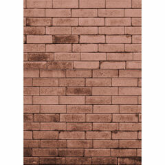 Westcott Brick Wall Matte Vinyl Backdrop with Hook-and-Loop Attachment (5 x 7', Gray)