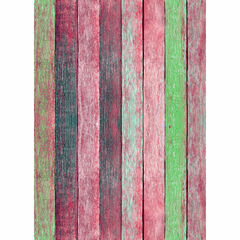 Westcott Nursery Stripes Matte Vinyl Backdrop with Grommets (5 x 7', Multi-Color)