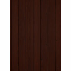 Westcott Vertical Wood Matte Vinyl Backdrop with Grommets (5 x 7', Bright Brown)