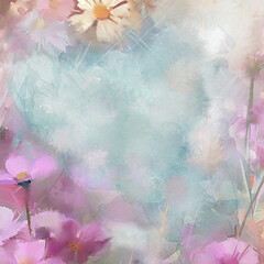 Click Props Backdrops Damask Distressed Pink Backdrop (5 x 5')