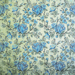 Click Props Backdrops Grungy Blue Backdrop (5 x 5')