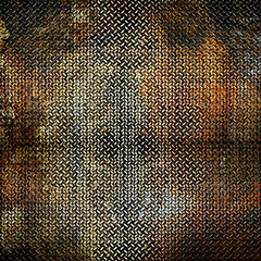 Click Props Backdrops Roses Distressed Orange Backdrop (5 x 5')