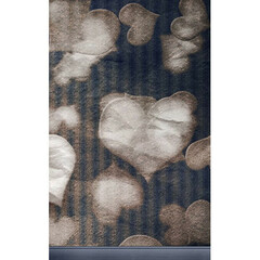 Click Props Backdrops Paper Stripe Teal Backdrop (5 x 8')