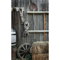 Click Props Backdrops Flakey Plaster Wall Backdrop (5 x 8')