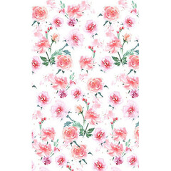 Click Props Backdrops Softened Flowers Backdrop (5 x 8')