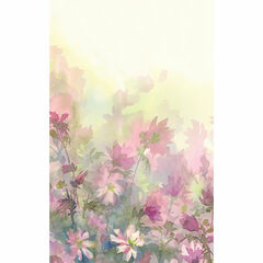Click Props Backdrops Rouge Flower Streaks Backdrop (5 x 8')