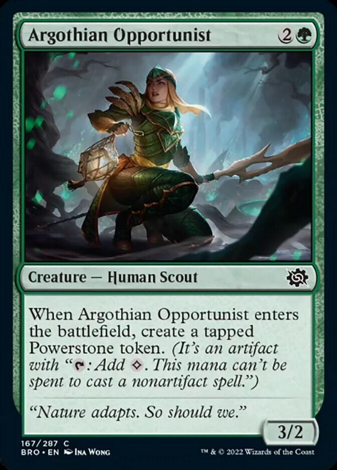 Argothian Opportunist - Foil