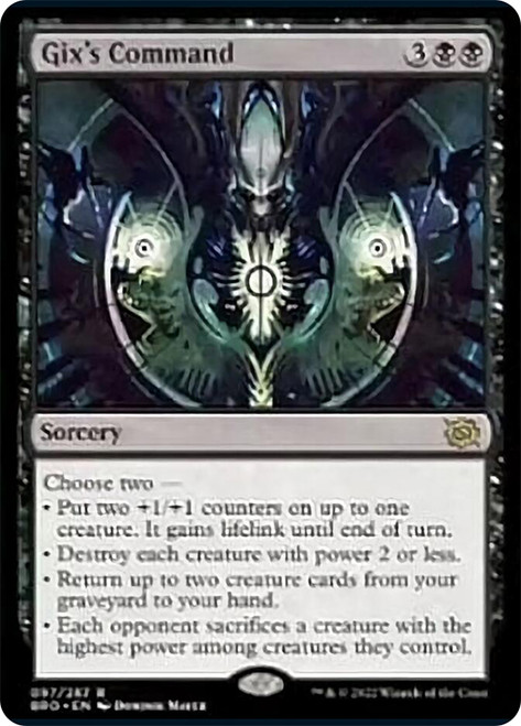 Gixs Command - Foil