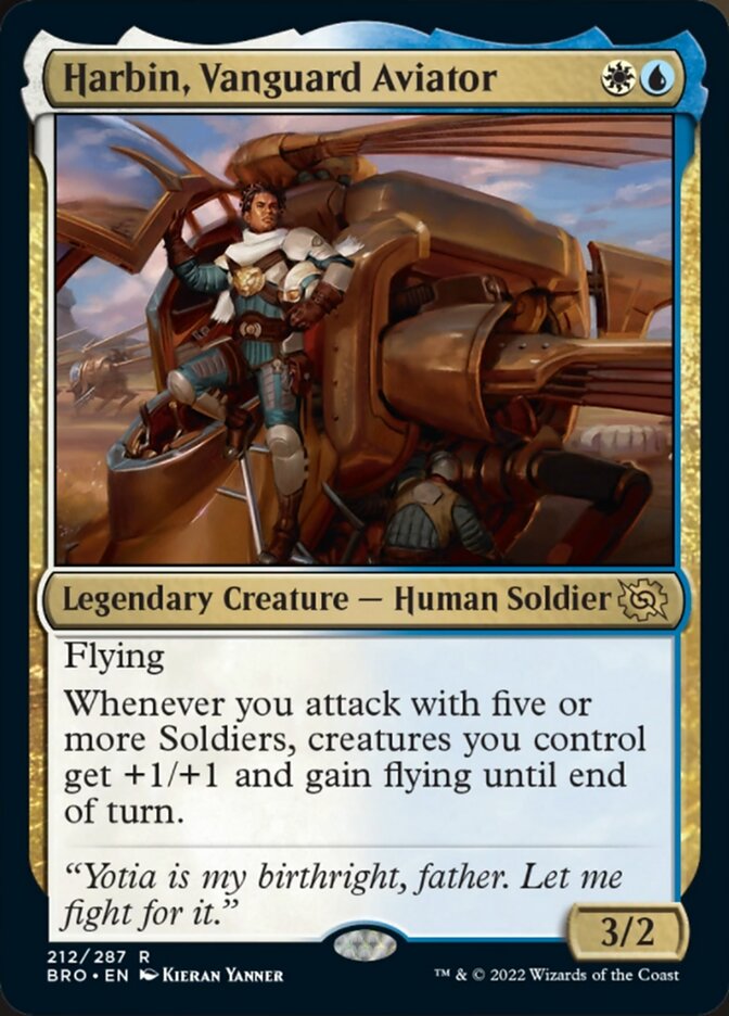 Harbin, Vanguard Aviator