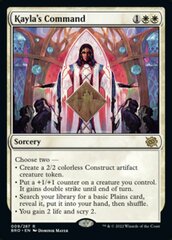 Kayla's Command - Foil