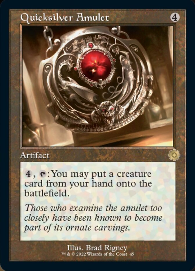 Quicksilver Amulet - Retro Frame