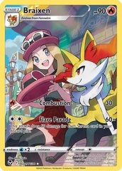 Braixen - TG01/TG30 - Ultra Rare - Silver Tempest Trainer Gallery