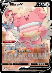 Blissey V - TG22/TG30 - S&S Silver Tempest Ultra Rare - Silver Tempest Trainer Gallery