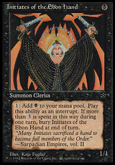 Initiates of the Ebon Hand (Foglio)