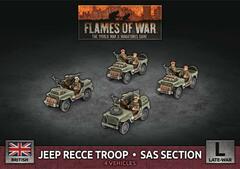 Jeep Recce Troop/SAS Section (BBX73)
