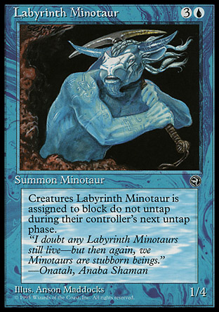 Labyrinth Minotaur (A)