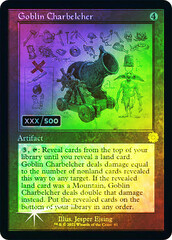 Goblin Charbelcher - Foil - Retro Schematic - Serialized