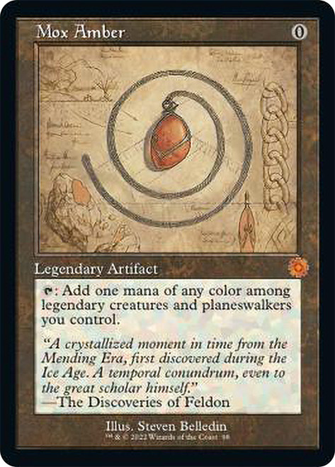 Mox Amber - Retro Schematic