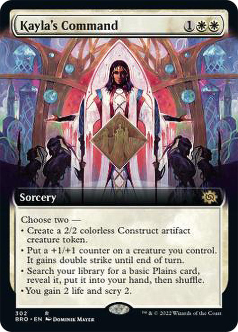 Kaylas Command - Foil - Extended Art