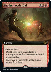 Brotherhood's End (Extended Art) - Foil