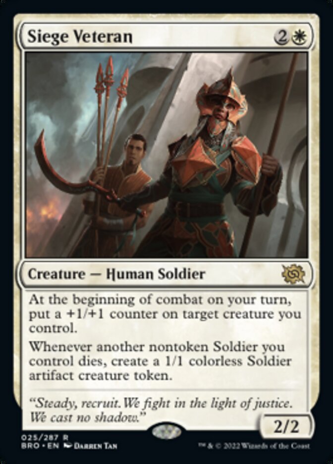 Siege Veteran - Foil