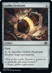 Goblin Firebomb - Foil