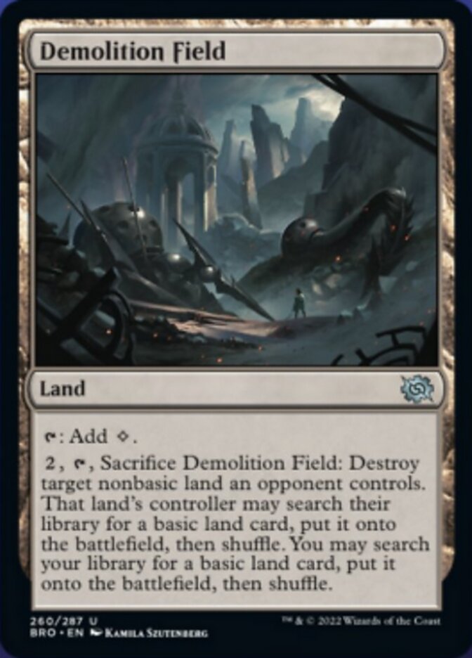 Demolition Field - Foil