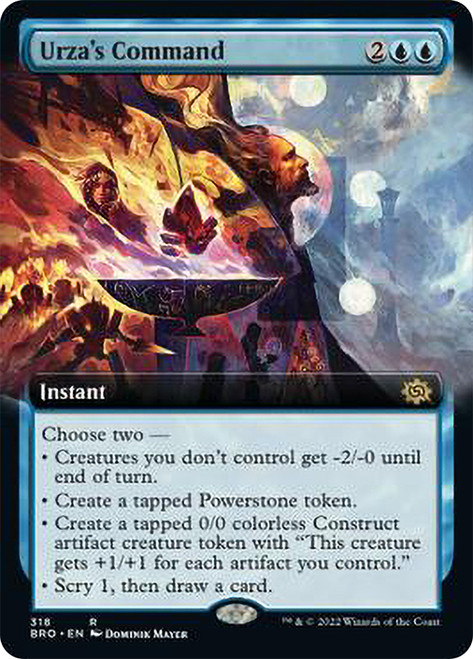 Urzas Command - Extended Art