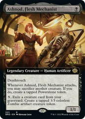 Ashnod, Flesh Mechanist (Extended Art) - Foil