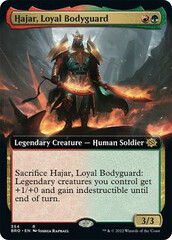 Hajar, Loyal Bodyguard (Extended Art)