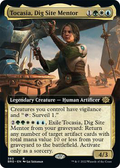 Tocasia, Dig Site Mentor - Extended Art