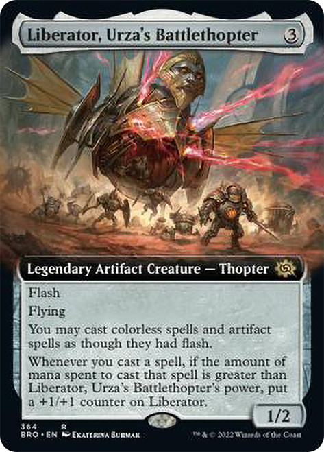 Liberator, Urzas Battlethopter - Extended Art