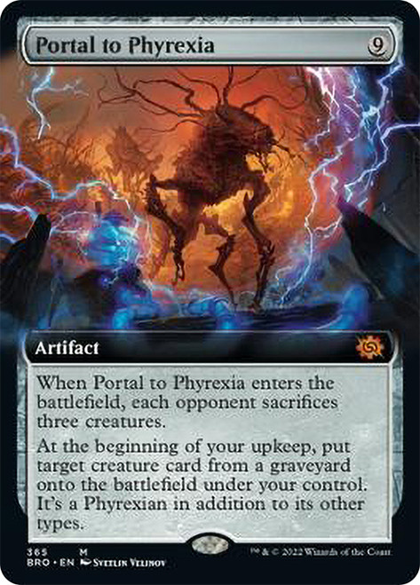 Portal to Phyrexia - Extended Art