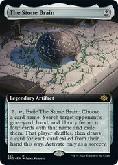 The Stone Brain (Extended Art) - Foil