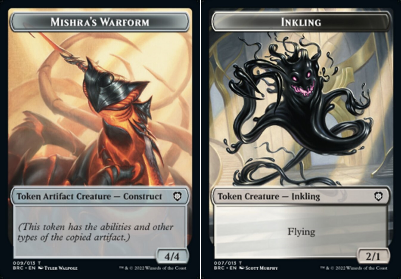 Mishras Warform // Inkling Double-sided Token