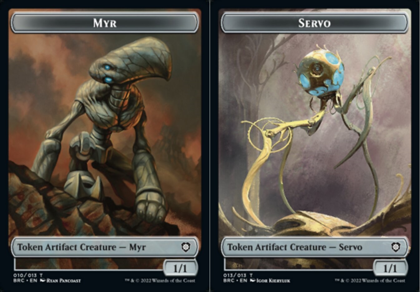 Myr // Servo Double-sided Token