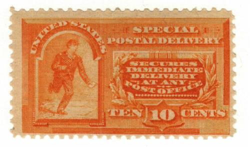 Columbian Exposition - Messenger Running, yellow
