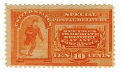 Columbian Exposition - Messenger Running, yellow