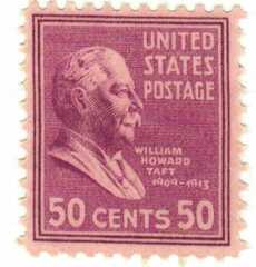 50c Taft, rose