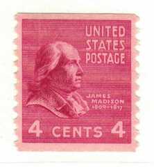 James Madison, red violet