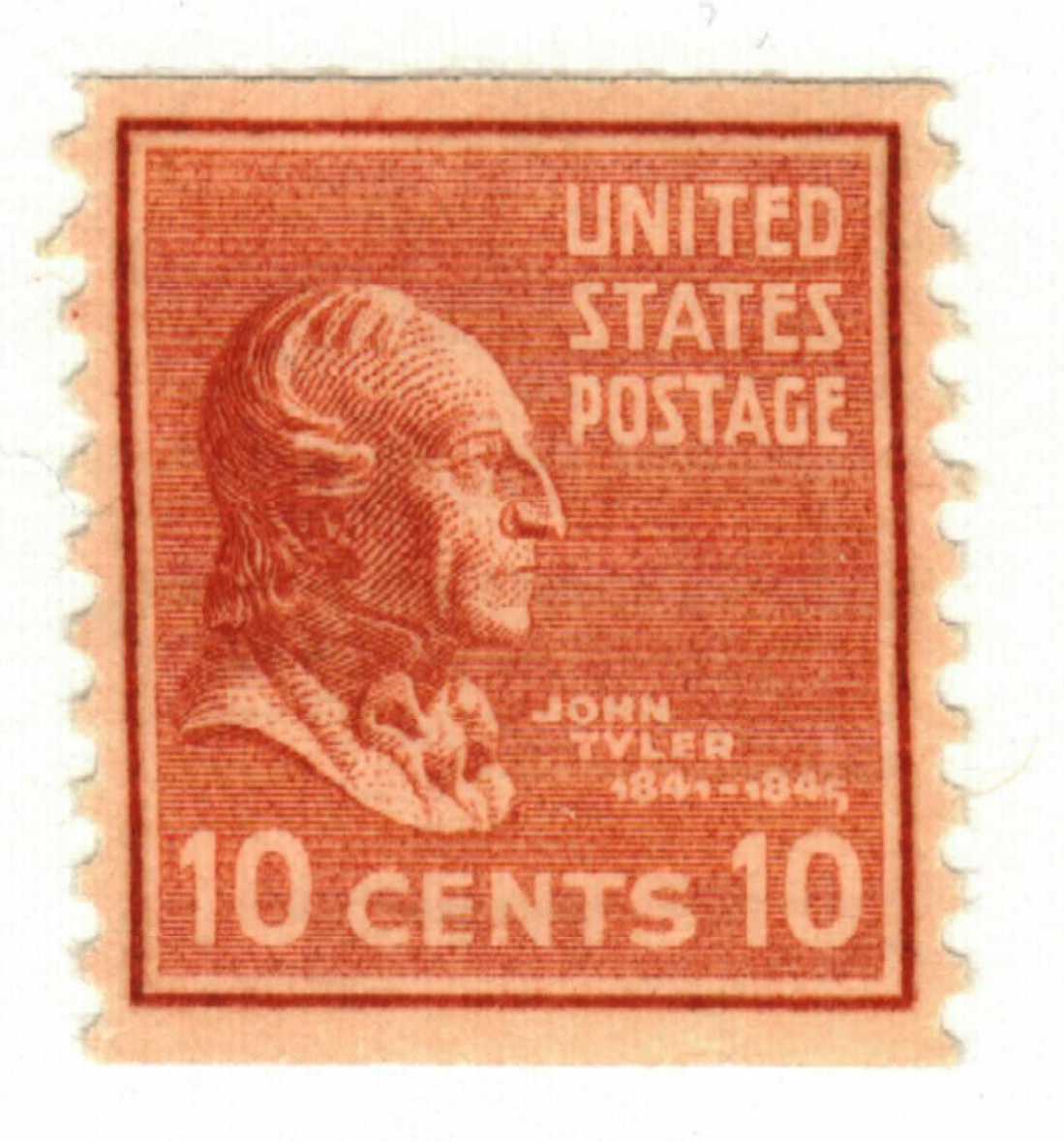 John Tyler, brown red
