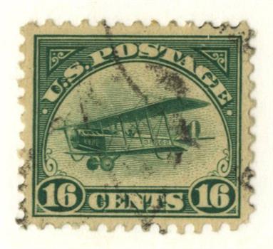 Curtiss Jenny, green