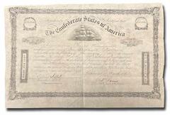 Confederate States Loan Certificate