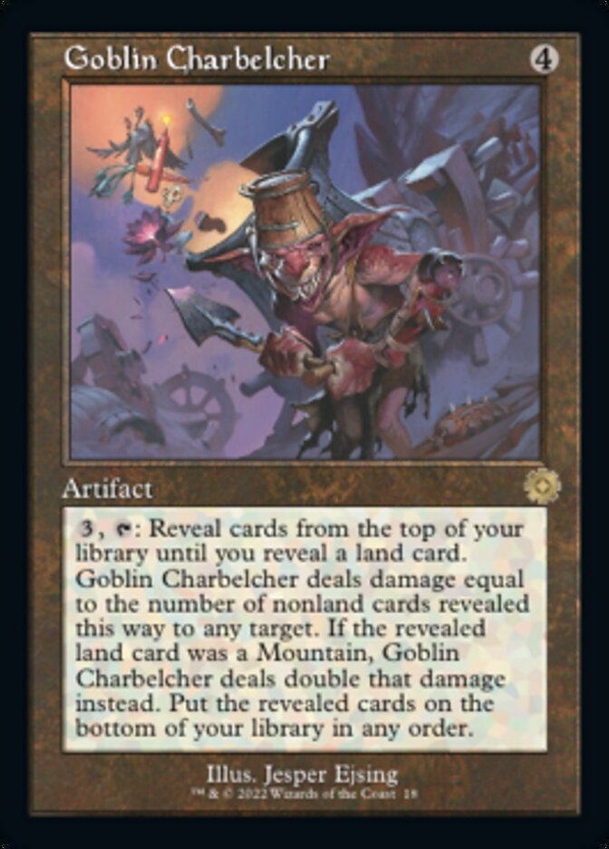 Goblin Charbelcher - Foil - Retro Frame